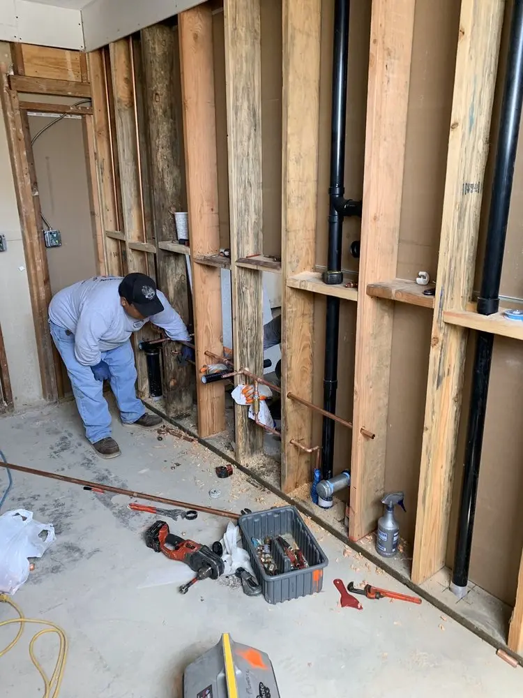 Commercial rough-in plumbing for Gas Line Repair in Parkesburg